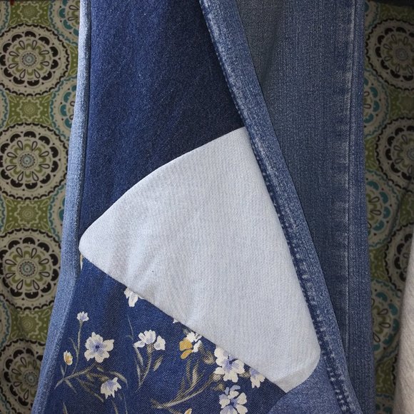 2001 Jeaniemade Size 4 St. John's Bay Bell-Bottoms - Picture 3 of 3